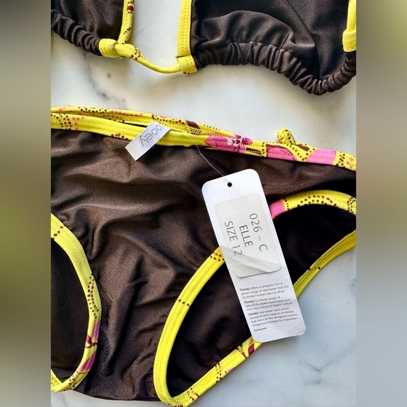 Kooey Australia Elle Bikini Swimsuit, Size 8 US, NEW WITH TAGS - Picture 3 of 6